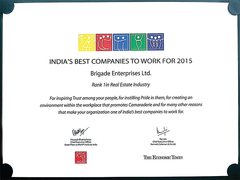 best cos to work for 2015